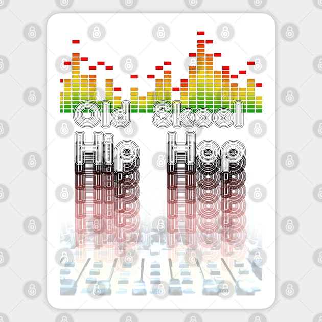 Old School Hip Hop Magnet by djmrice